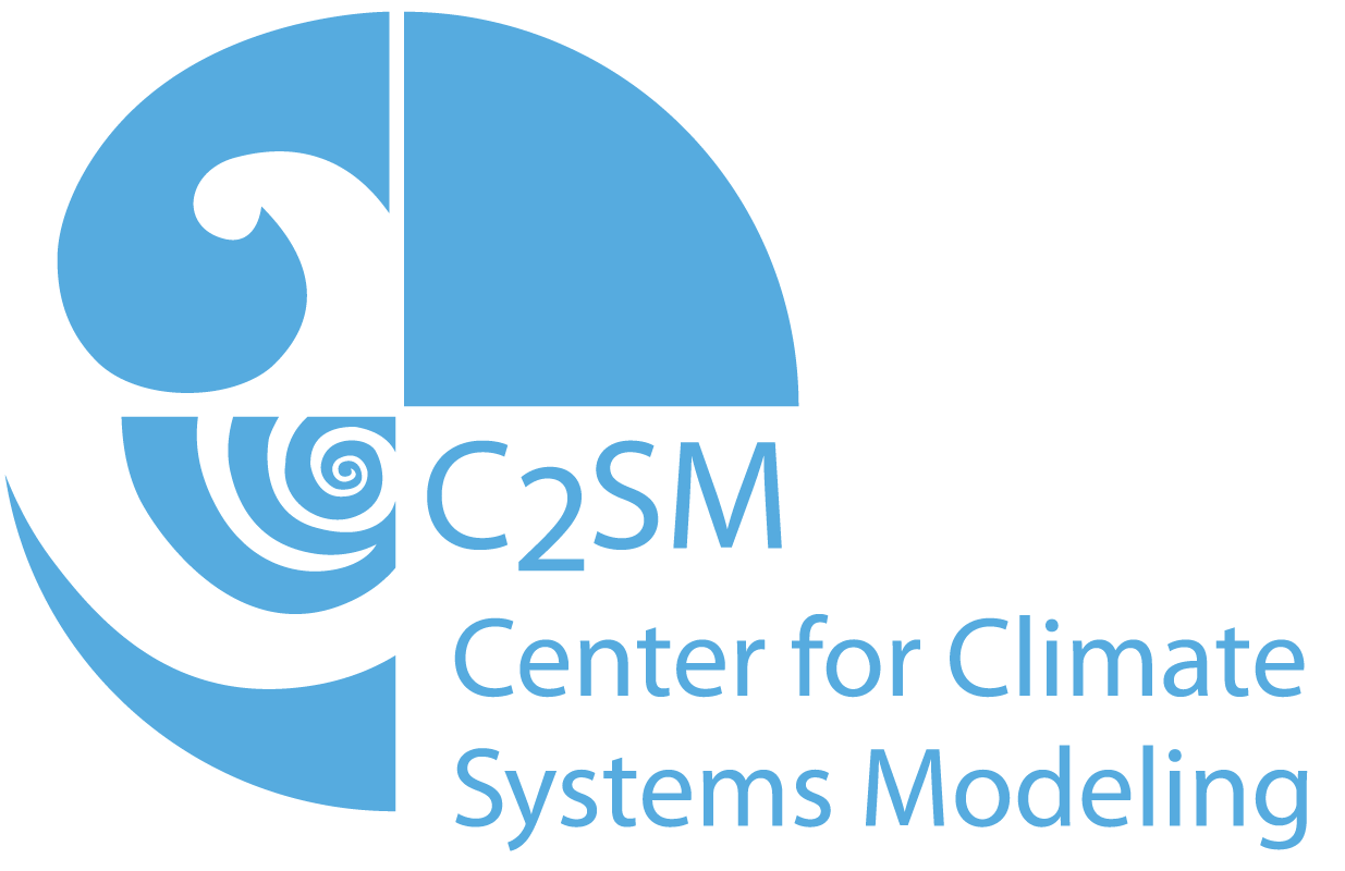 The logo of the Center for Climate Systems Modeling (C2SM) 