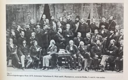 Old photograph of the attendees.