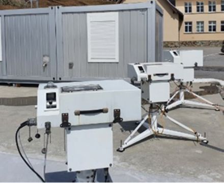 Spectrophotomètre de type Brewer.