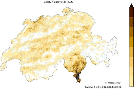 Hail maps